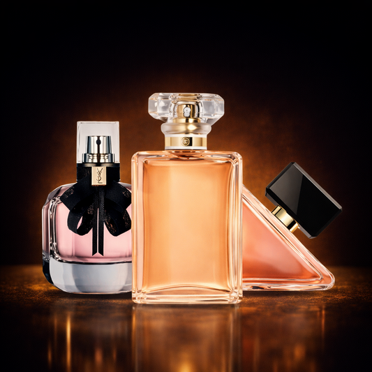 Kit 3 Fragranze Femminili Premium — Paradox Bloom · Parisian Charm · Romantic Muse (100 ml ciascuna)