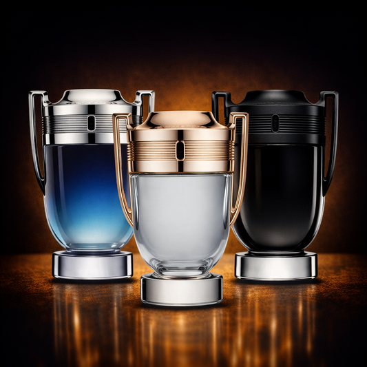 Kit 3 Fragranze Maschili Premium — Aqua Legend · Power Core · Victory Night (100 ml ciascuna)