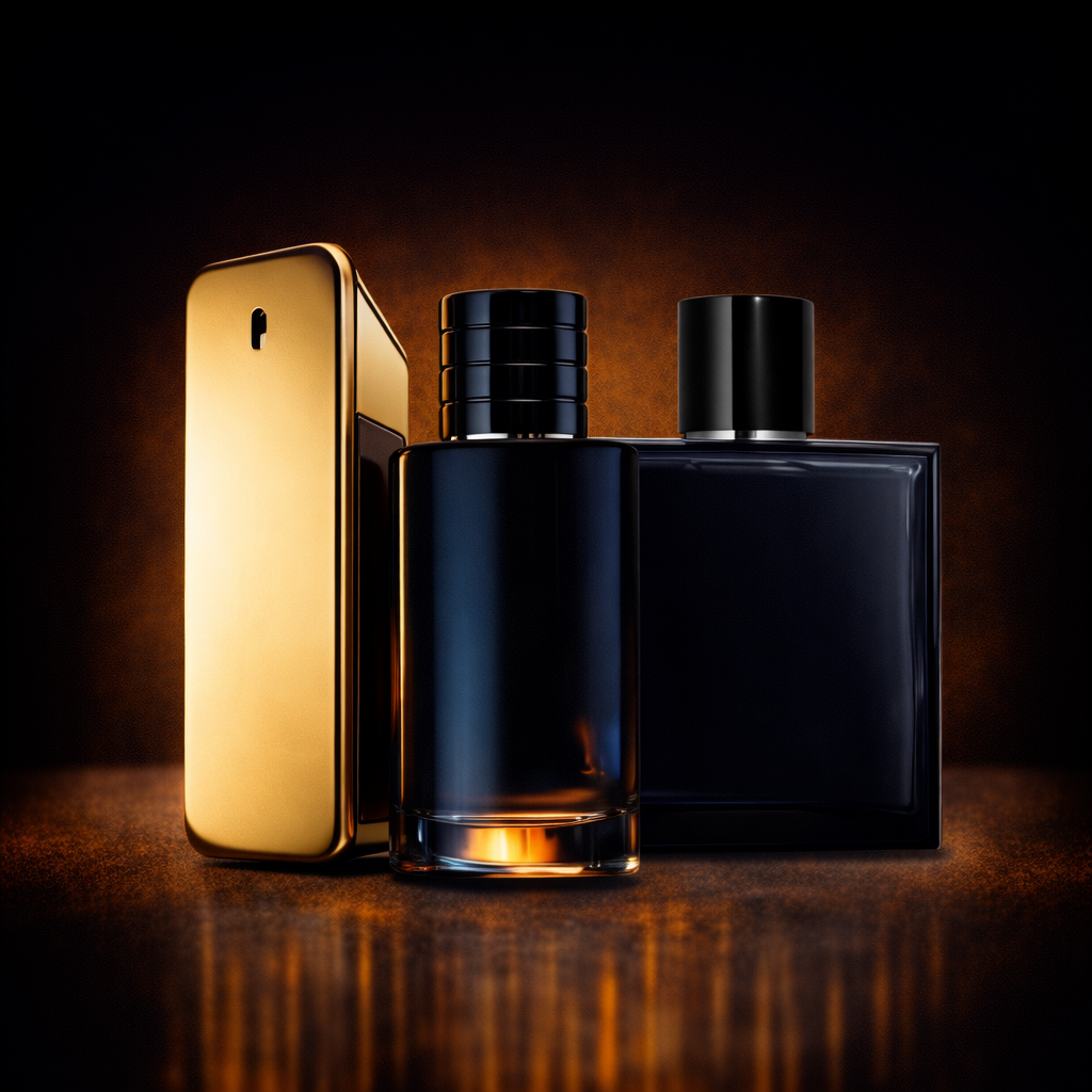 Kit 3 Fragranze Maschili Premium — Golden Power · Wild Fresh · Blue Signature (100 ml ciascuna)