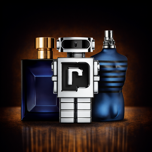 Kit 3 Fragranze Maschili Premium — Bold Desire · Phantom Aura · Classic Male (100 ml ciascuna)