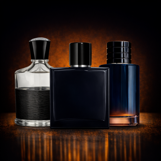 Kit 3 Fragranze Maschili Premium — Royal Ascent · Blue Horizon · Wild Essence (100 ml ciascuna)