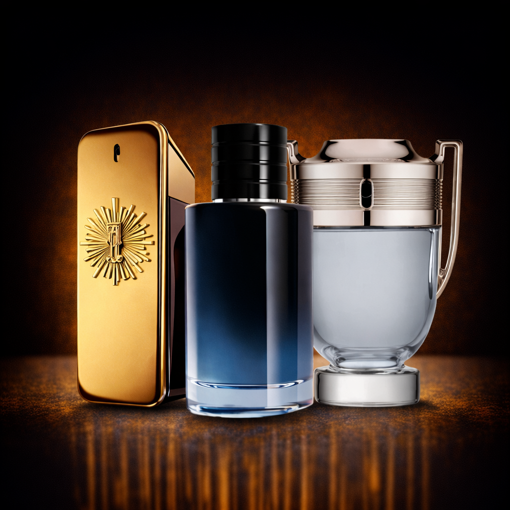 Kit 3 Fragranze Maschili Premium — Golden Power · Wild Essence · Victory Force (100 ml ciascuna)