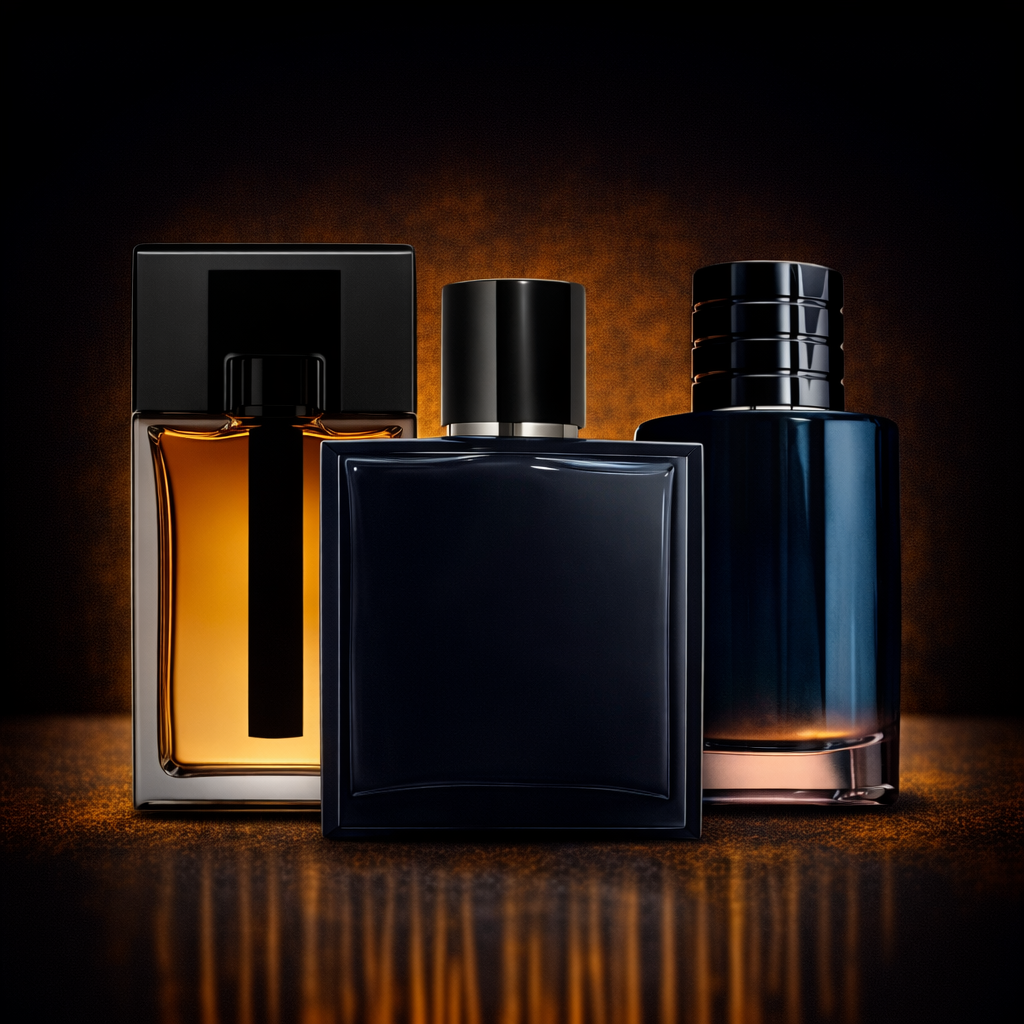 Kit 3 Fragranze Maschili Premium — Wild Essence · Blue Signature · Intense Homme (100 ml ciascuna)